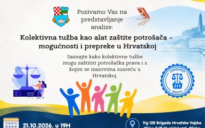 Kolektivna tužba kao alat zaštite potrošača: edukativni događaj u Rijeci